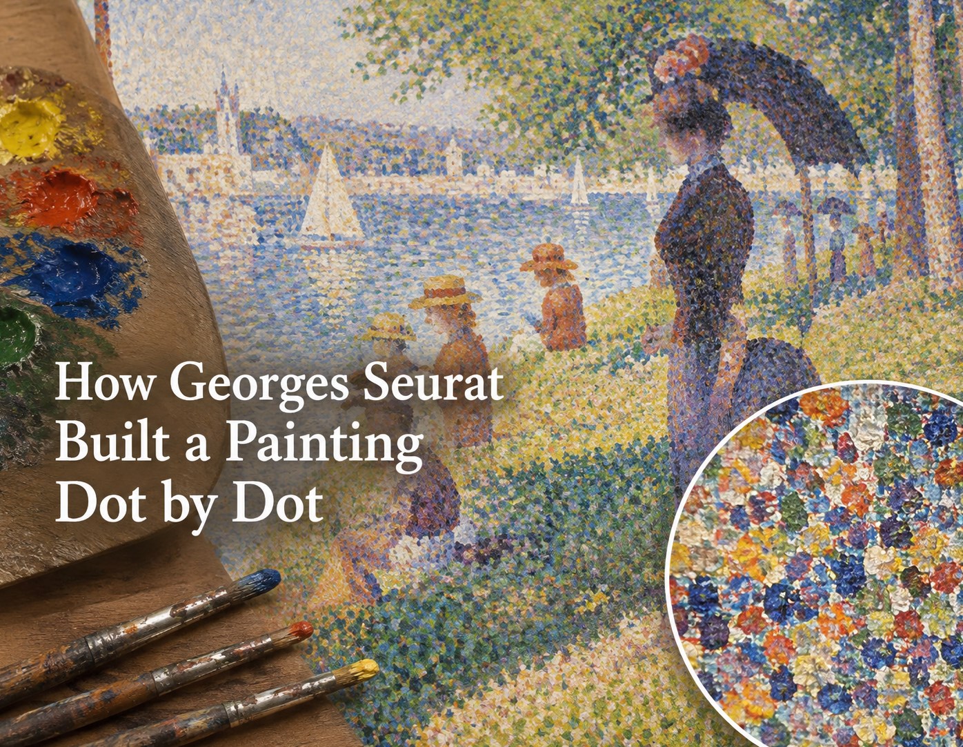 How Georges Seurat Built a Painting Dot by Dot How Georges Seurat Built a Painting Dot by Dot
